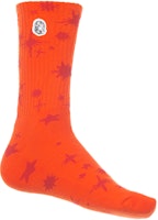 Billionaire Boys Club Men BB Star Socks 'Carrot' Billionaire Boys Club Men BB Star Socks 'Carrot'