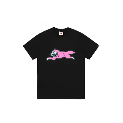 Ice Cream Men Running Dog Tee 'Black'