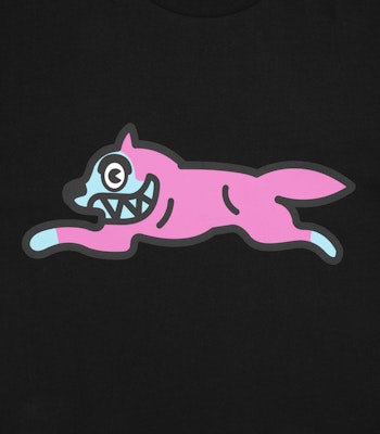 Ice Cream Men Running Dog Tee 'Black' Lookbook Ice Cream Men Running Dog Tee 'Black'