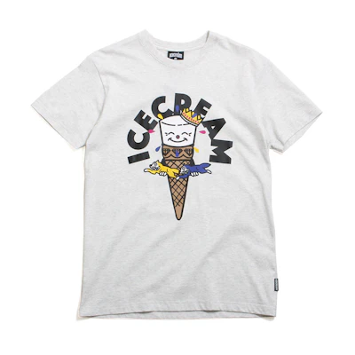 Ice Cream Men Visitation Tee 'Heather Grey'