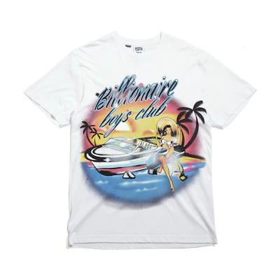 BBC Men Memories Knit Tee 'Bleach White'