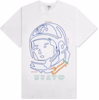 Billionaire Boys Club Men Track Tee 'Bleach White' Billionaire Boys Club Men Track Tee 'Bleach White'