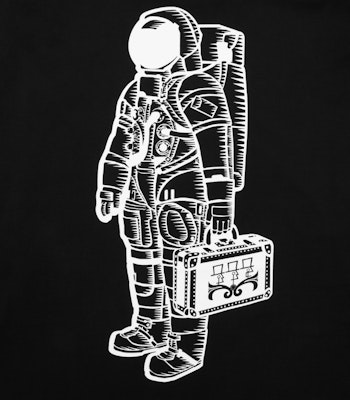 Billionaire Boys Club Men Cotton T-shirt Astronaut 'Black' Shop Billionaire Boys Club Men Cotton T-shirt Astronaut 'Black'