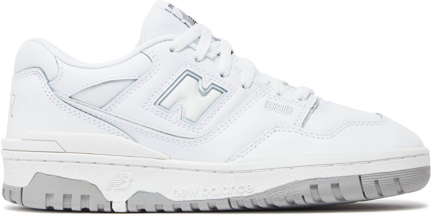 (Grade School) New Balance 550 Big Kid 'White Grey' GSB550PB GSB550PB