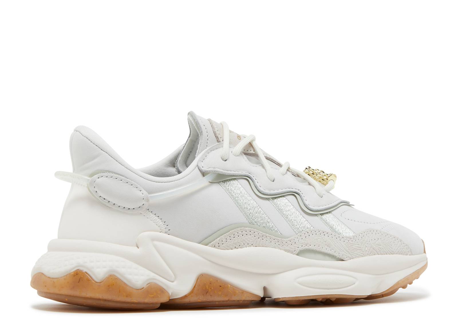 ozweego white solar green