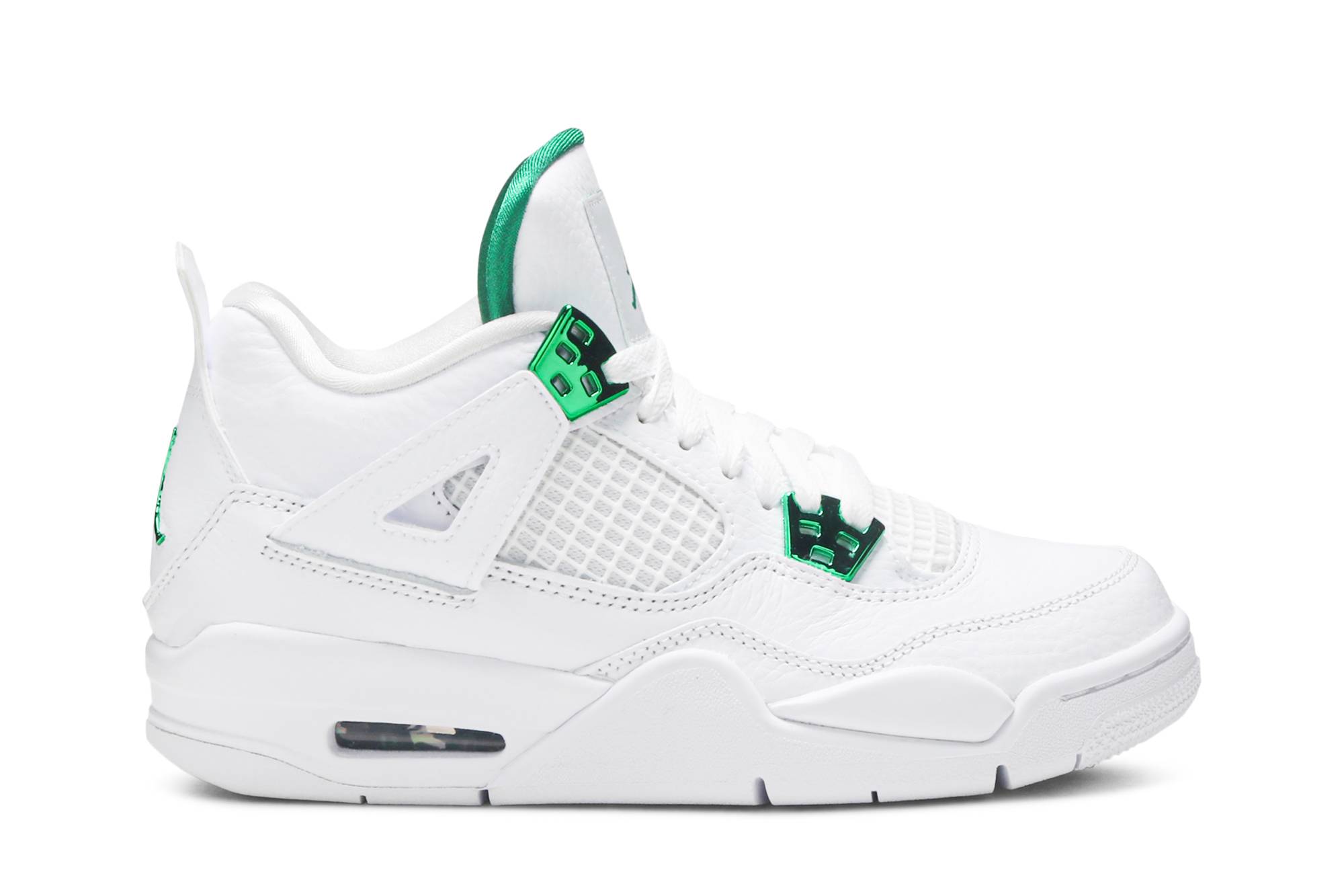 jordan 4 retro green metallic