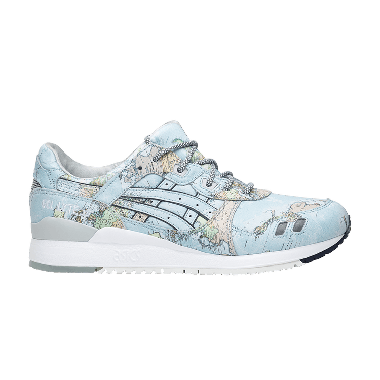 atmos x asics world map