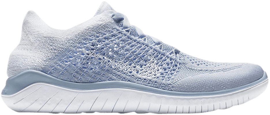 Nike free rn flyknit 2018 hydrogen blue best sale