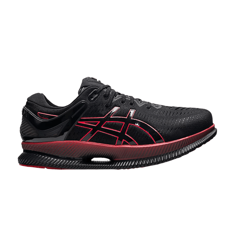asics metaride black red