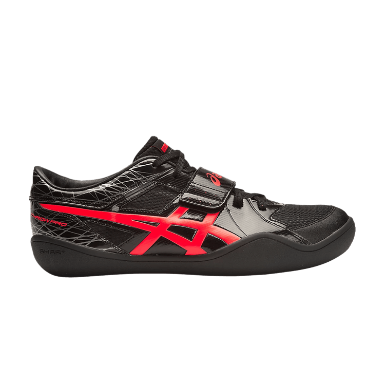 black and coral asics