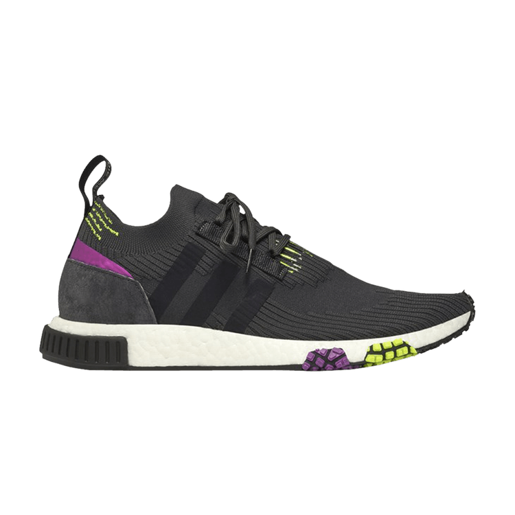adidas NMD_Racer PK 'Carbon Solar Yellow Purple' - B37640 - Novelship