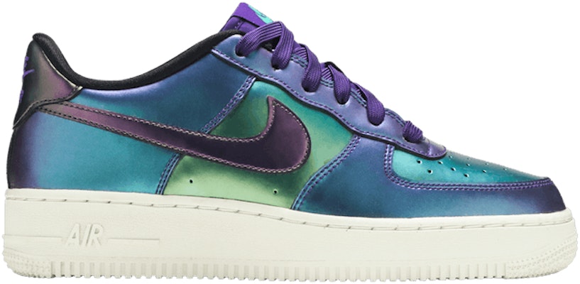 Air force 1 iridescent purple hot sale