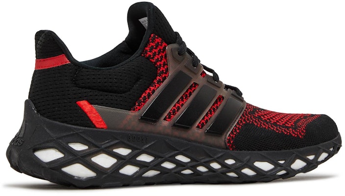 adidas UltraBoost Web DNA Black Vivid Red GY8091 GY8091