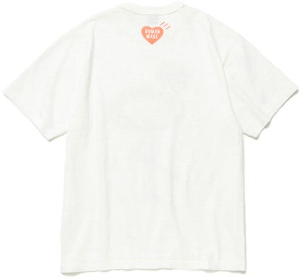 Human Made Flamingo T‑Shirt 'White' - HM23TE031 - Novelship