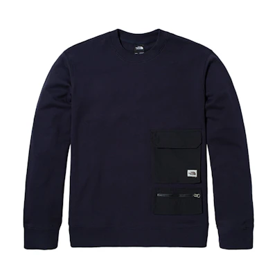 TNF Hybrid Crew 'Navy' (Asia Size)