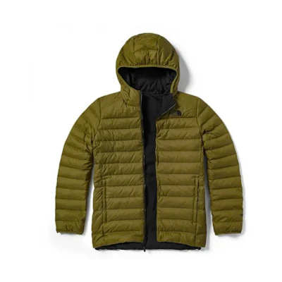TNF Manchuria Hooded RV Jacket 'Olive/Black' (Asia Size)