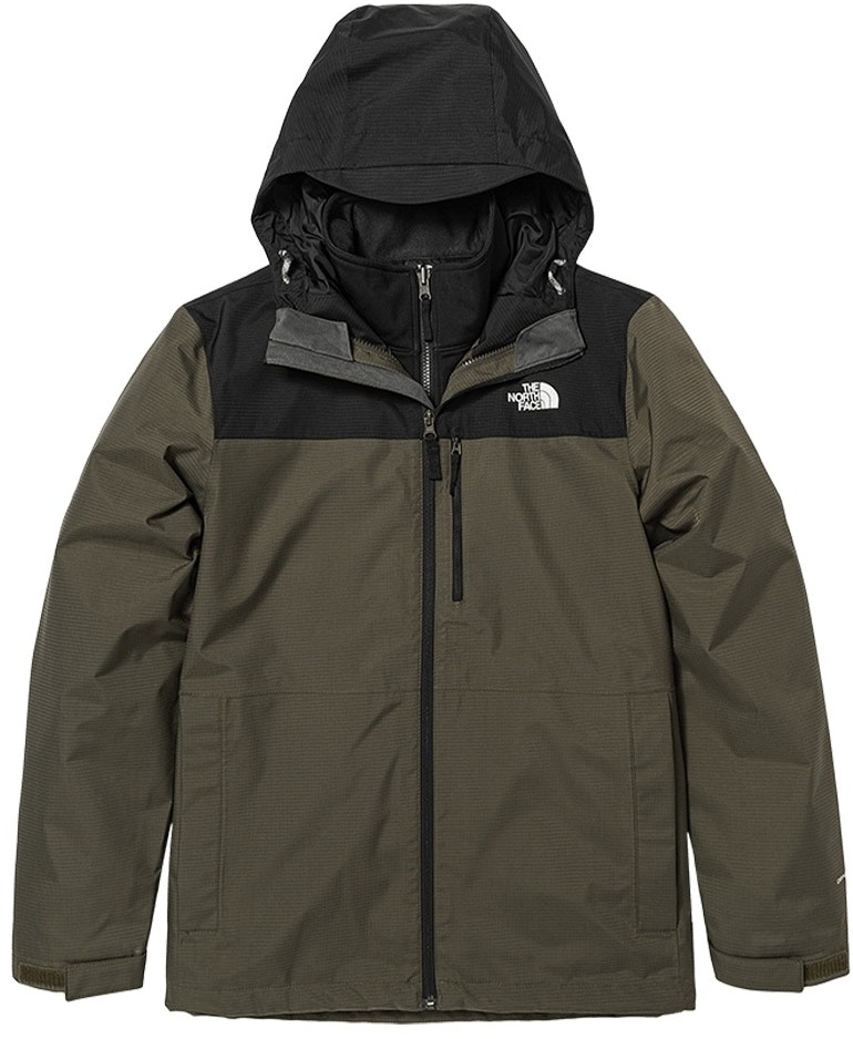 the-north-face-keeru-triclimate-jacket-green-black-asia-size
