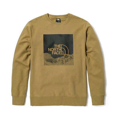 The North Face Box Nse Crew 'Mustard' (Asia Size)