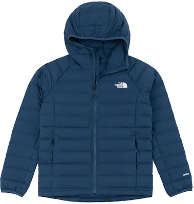 The North Face Belleview Stretch Down Hoodie 'Navy' (Asia Size) Buy The North Face Belleview Stretch Down Hoodie 'Navy' (Asia Size)