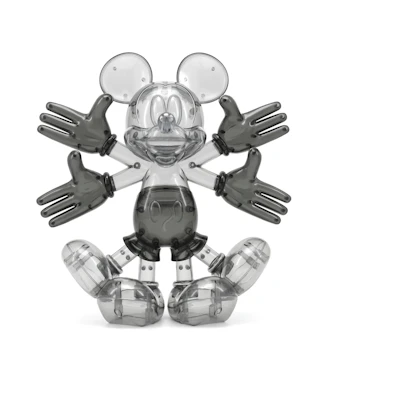 Snow Angel Mickey by APPortfolio 30cm 'Transparent Grey'