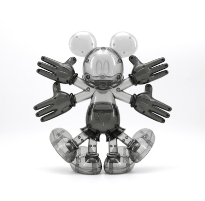 Disney Snow Angel Mickey by APPortfolio 30cm 'Transparent Grey' Lookbook Disney Snow Angel Mickey by APPortfolio 30cm 'Transparent Grey'