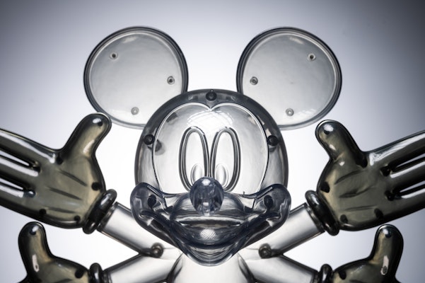 Disney Snow Angel Mickey by APPortfolio 30cm 'Transparent Grey' 2