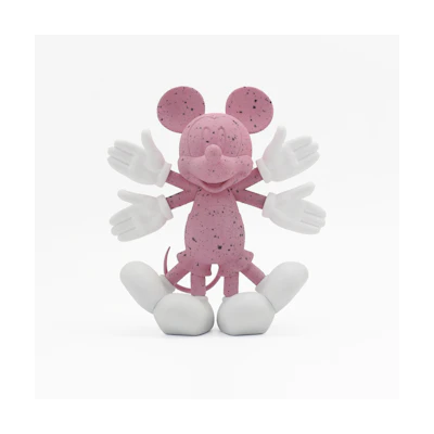 Snow Angel Mickey by APPortfolio 15cm Aroma Diffuser 'Pink Marble'