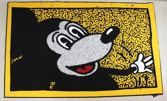 Keith Haring x Disney Rug 'Yellow' Buy Keith Haring x Disney Rug 'Yellow'