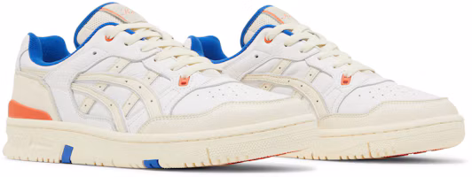 Cheap KITH x ASICS EX89 "Blanc Bleu Orange" 1201A885-100