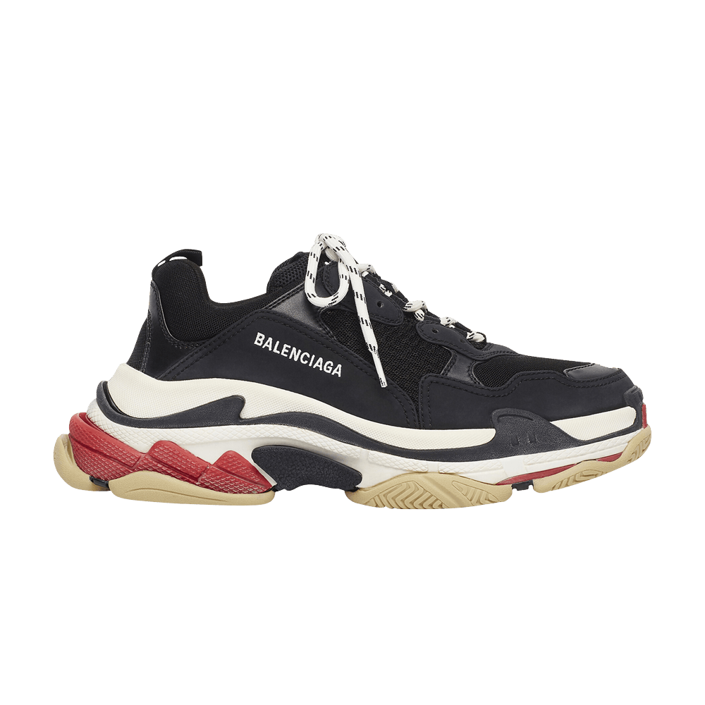 Buy Balenciaga Triple S Sneakers 'Hitam Merah' 2021 533882-W09OM-1000
