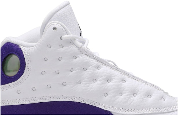 Jordan 13 on sale lakers grade school