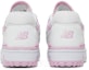 Details for (W) New Balance 550 'Putih Bubblegum Merah Jambu' BBW550BD