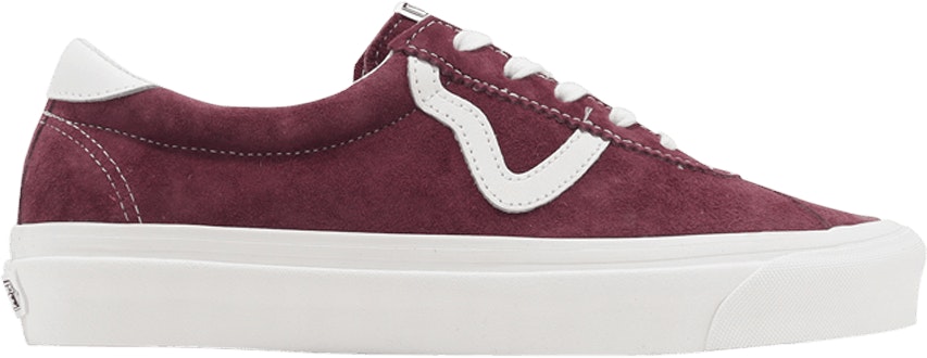 Burgundy sales white vans