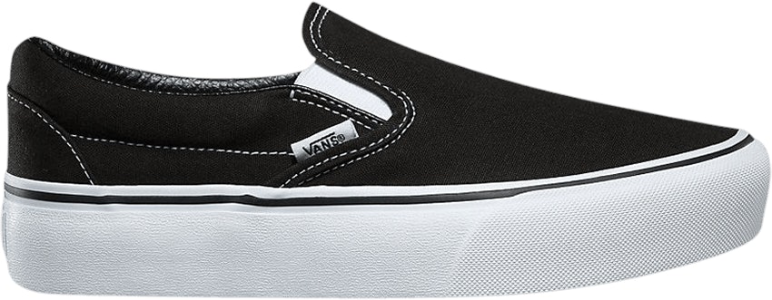 vans classic platform slip on
