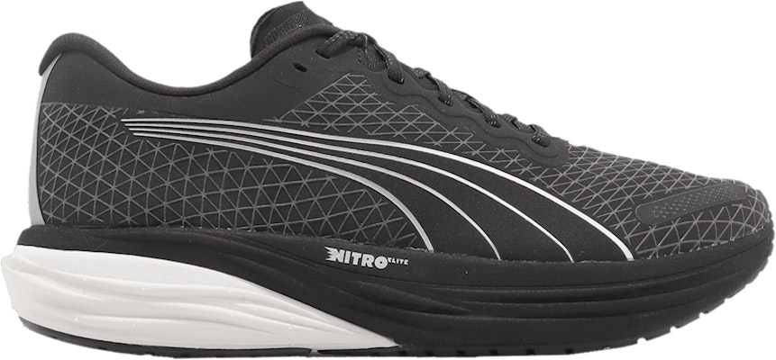 Puma Deviate Nitro 2 WTR Black Metallic Silver 376856 01