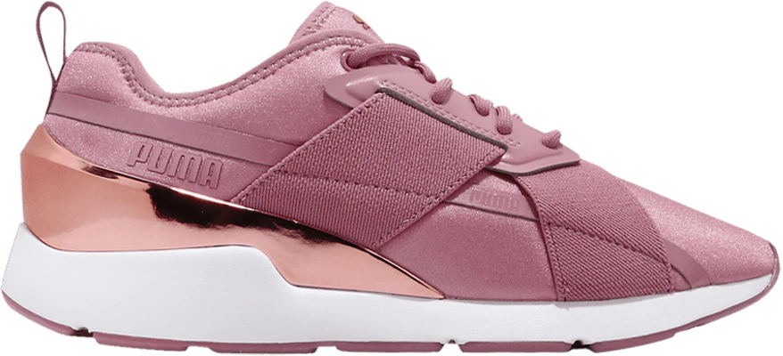 Puma muse shop metallic rose gold