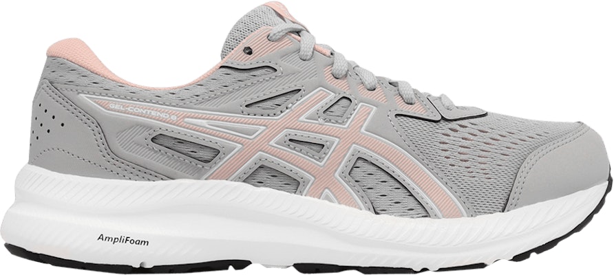 Women ASICS Gel Contend 8 Wide Piedmont Grey Frosted Rose