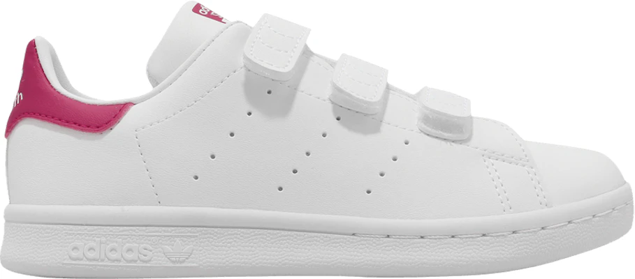 Preschool adidas Stan Smith White Bold Pink FX7540 FX7540