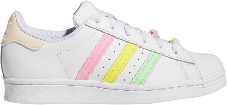 Grade School adidas Superstar Cloud White Beam HP7884 HP7884