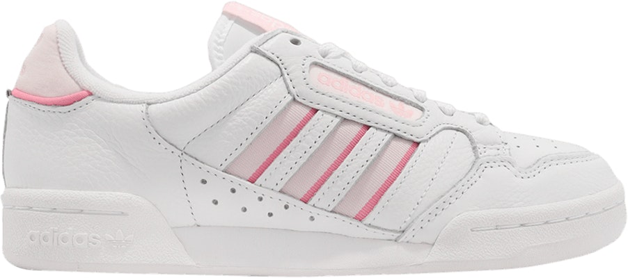 White and deals pink adidas sneakers