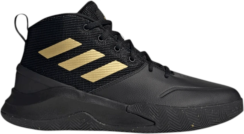Adidas basketball shoes sales black and gold