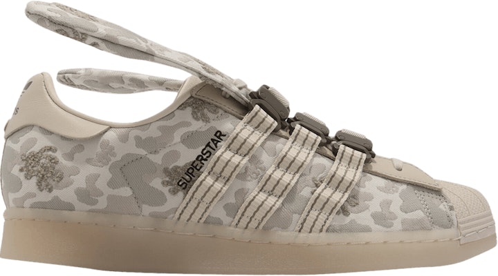 Adidas superstar clear sales brown