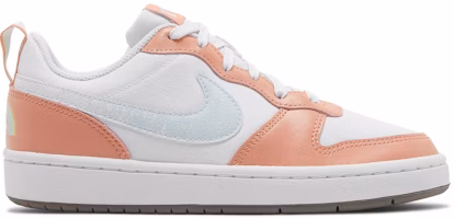 (Grade School) Nike Court Borough Low 2 SE 'White Light Madder Root' DM1216-100 (Grade School) Nike Court Borough Low 2 SE 'White Light Madder Root' DM1216-100