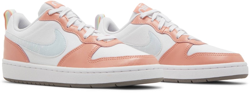 (小學年級)Nike Court Borough Low 2 SE '白色淡茜根' DM1216-100 Cheap (小學年級)Nike Court Borough Low 2 SE '白色淡茜根' DM1216-100