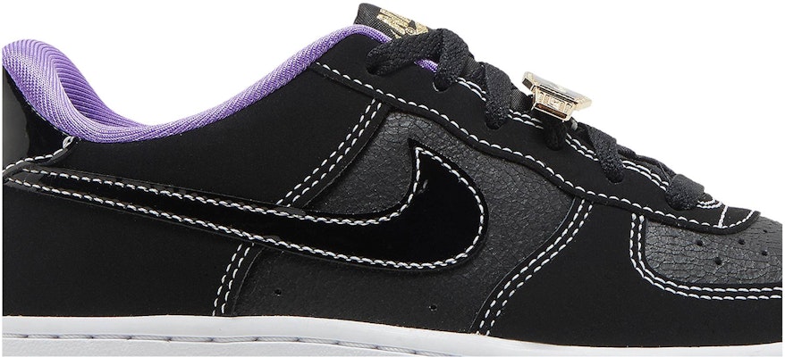 Nike Air Force 1 Low '07 LV8 World Champ Black Purple Sneakers