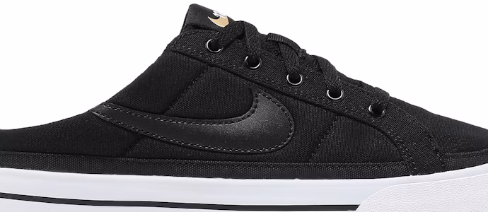 (W) Nike Court Legacy Mule 'Hitam' DB3970-001 Order (W) Nike Court Legacy Mule 'Hitam' DB3970-001