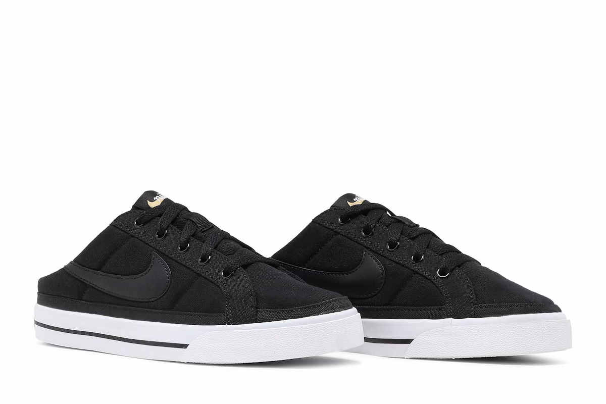 (Women) Nike Court Legacy Mule 'Black'