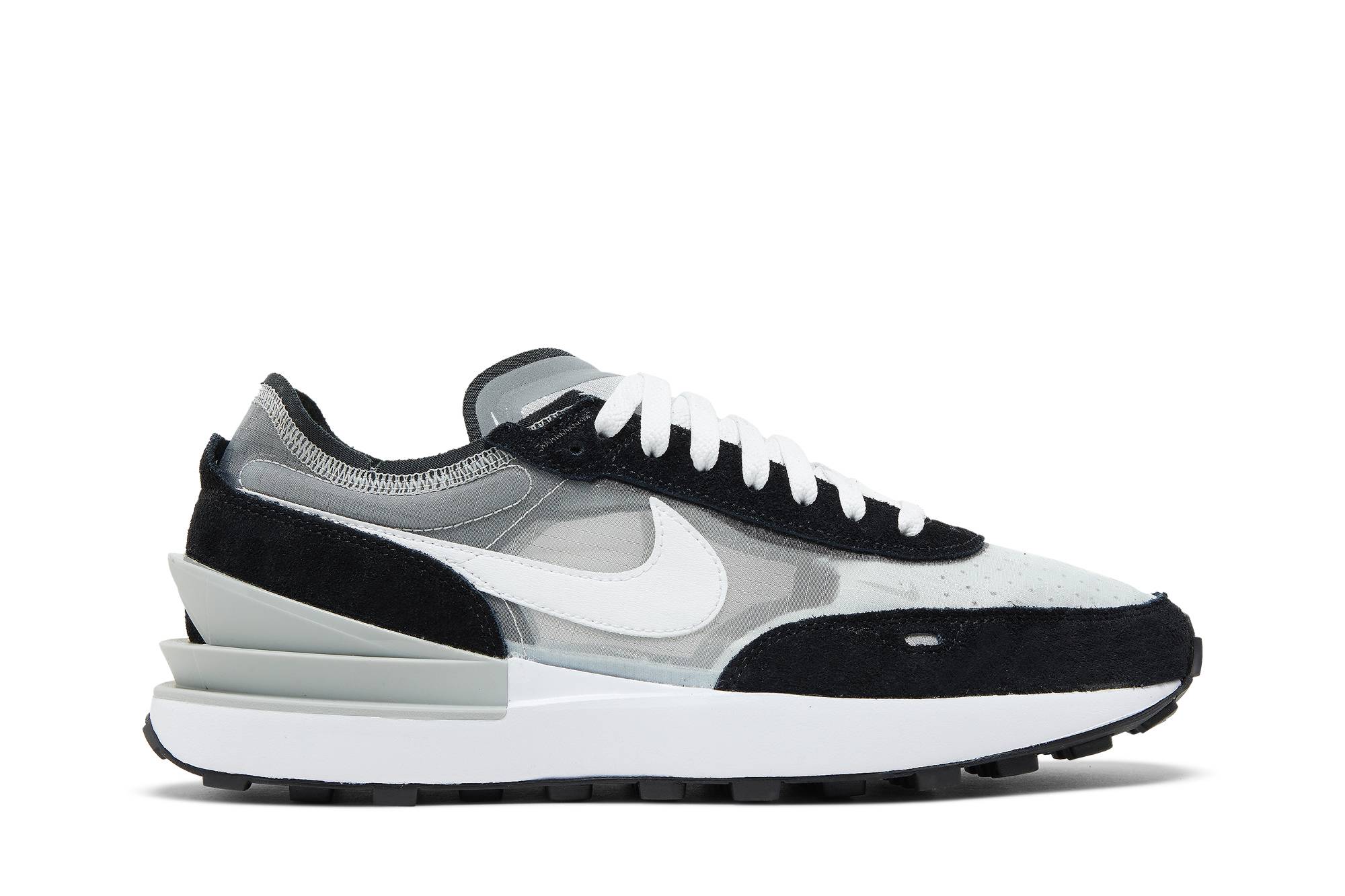 nike waffle one sage green