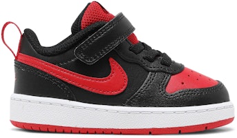 (Toddler) Nike Court Borough Low 2 'Bred' BQ5453-007 (Toddler) Nike Court Borough Low 2 'Bred' BQ5453-007
