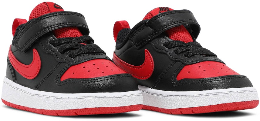 (Toddler) Nike Court Borough Low 2 'Bred' BQ5453-007 Cheap (Toddler) Nike Court Borough Low 2 'Bred' BQ5453-007